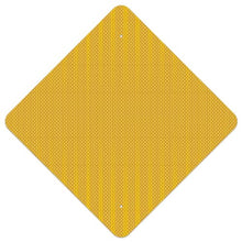 Load image into Gallery viewer, 30&quot;x30&quot; Aluminum Reflective Sign Blank (Diamond Orientation)