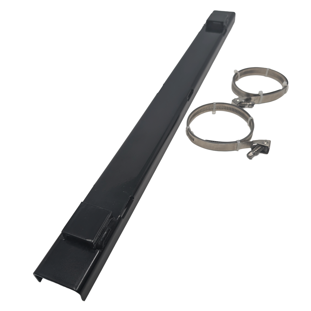 Faceplate Bracket for Pole Mounted Christmas Decorations