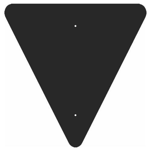 Triangle- Oversized Aluminum Traffic Sign Backer