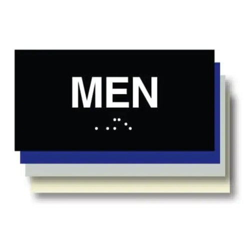 ADA Men Restroom Plaque 6