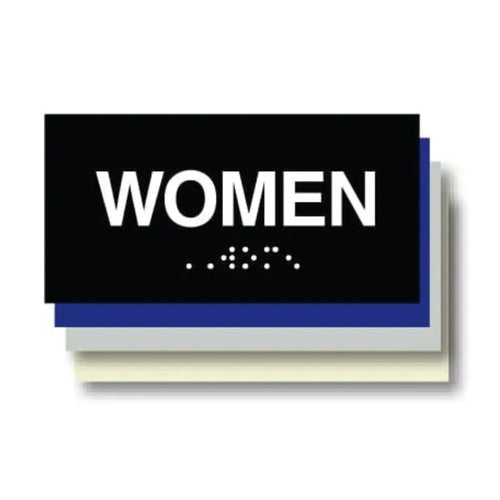 ADA Women Restroom Plaque 6