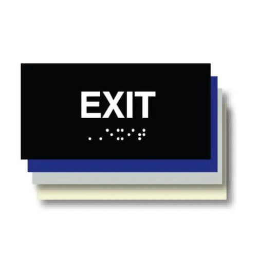 ADA Exit Plaque 6