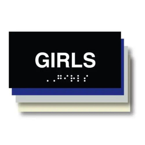 ADA Girls Restroom Plaque 6