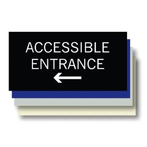 ADA Accessible Entrance <---  Plaque 6