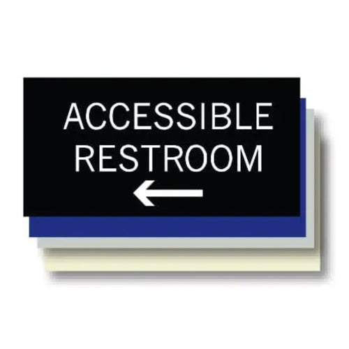 ADA Accessible Restroom <--- Plaque 6