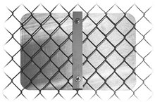 Load image into Gallery viewer, Chain Link Fence Sign Bracket