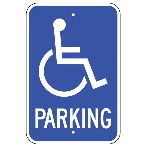 G-40 Handicap Parking Sign 12
