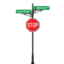 Load image into Gallery viewer, Ornamental Street Name Sign S Scroll Package