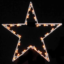 Load image into Gallery viewer, 24&quot; Five Point Star Tree Topper