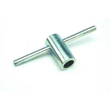 Load image into Gallery viewer, Flared Serrated Nut T Wrench - Vandal Proof Knurled Nut Tool