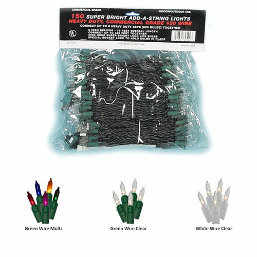 75ft Incandescent Mini Light Set-6