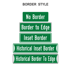 Ornamental Street Name Sign Cantilever Package
