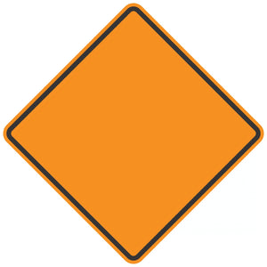 Blank Sign with Border - Roll-Up Sign