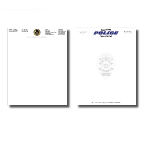 Custom Letterhead