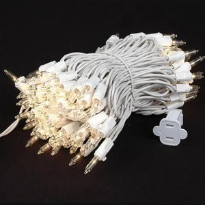 50ft Incandescent Mini Light Set 6" Spaced | PK-10