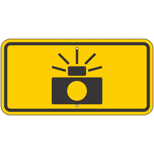 W16-10P Photo Enforced Symbol Sign