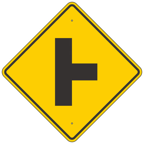 W2-2 Intersection Warning Sign