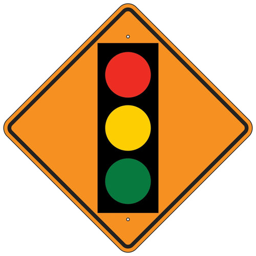 W3-3 Signal Ahead Symbol Sign