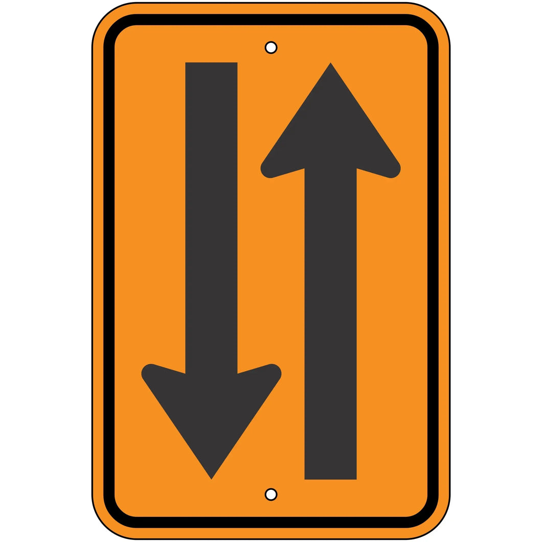 W6-4 Two-Way Traffic Sign