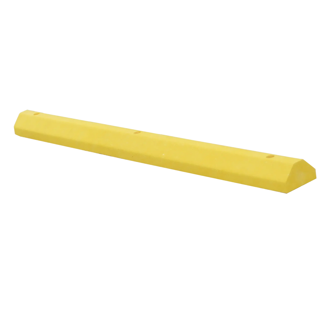 Car Stop 6' Yellow Plastic