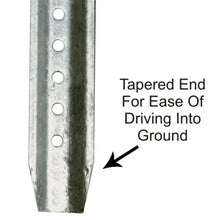 Load image into Gallery viewer, U-Channel Traffic Sign Posts-1.12 lbs/ft Galvanized